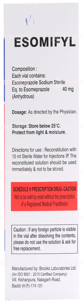 Esomifyl 40 Mg Injection 10 Ml